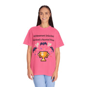 'Achievement Unlocked Haunted House' Unisex T-Shirt