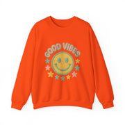 Good Vibes Crewneck Sweatshirt, Cozy Unisex Sweatshirt, Happy Apparel Gift, Positive Energy Fashion, Comfortable Casual Wear, Trendy [...]