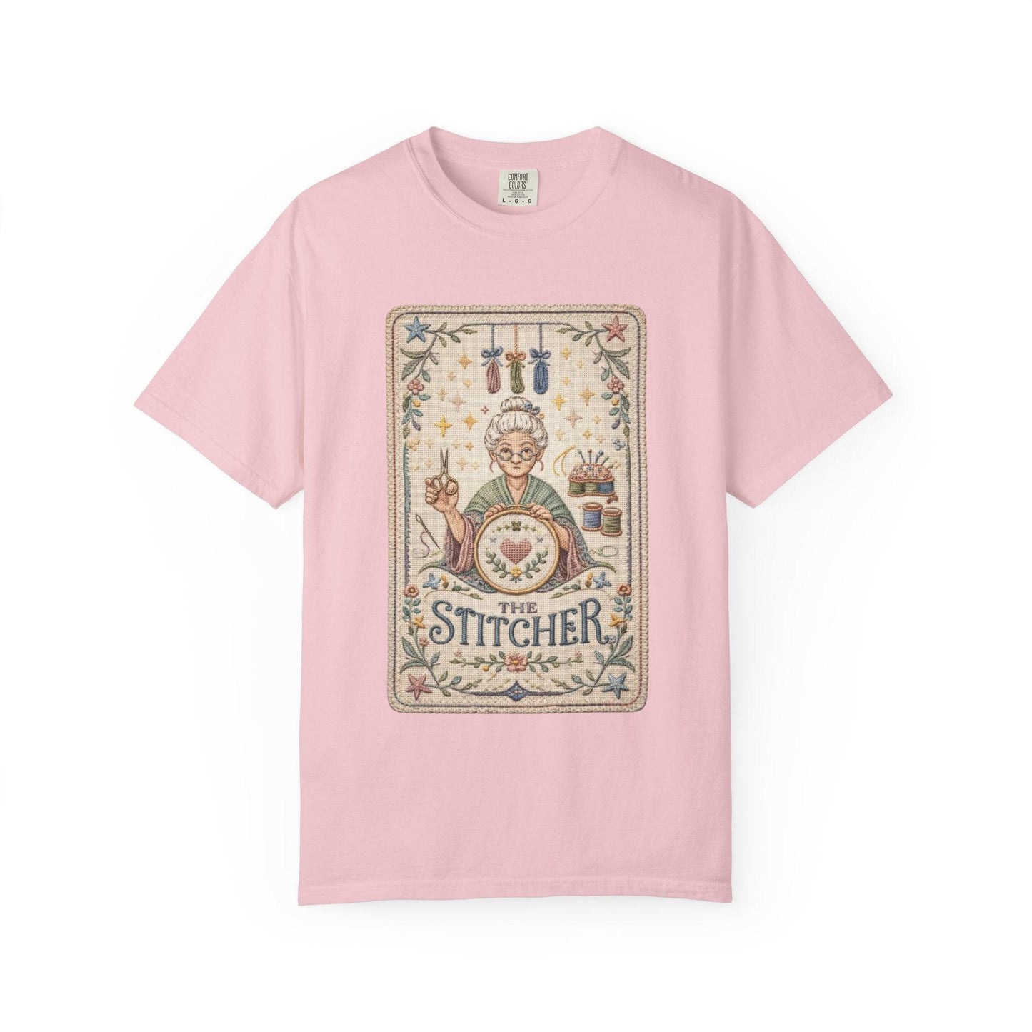 Grandma Hobbies Shirt, Vintage Cross Stitch Tee, Sewing Gift for Her, Embroidery Lover Shirt, Cottagecore Aesthetic