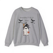 'Pretending To Be A Witch' Unisex Crewneck Sweatshirt