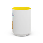 'Aquarius' Zodiac Accent Coffee Mug