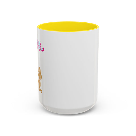 'Aquarius' Zodiac Accent Coffee Mug