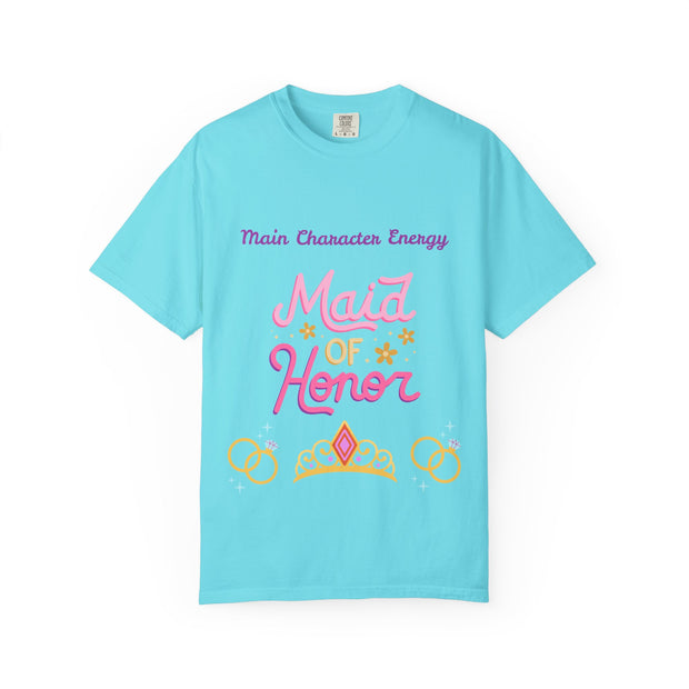 'Main Character Energy: Maid of Honor' Unisex T-Shirt