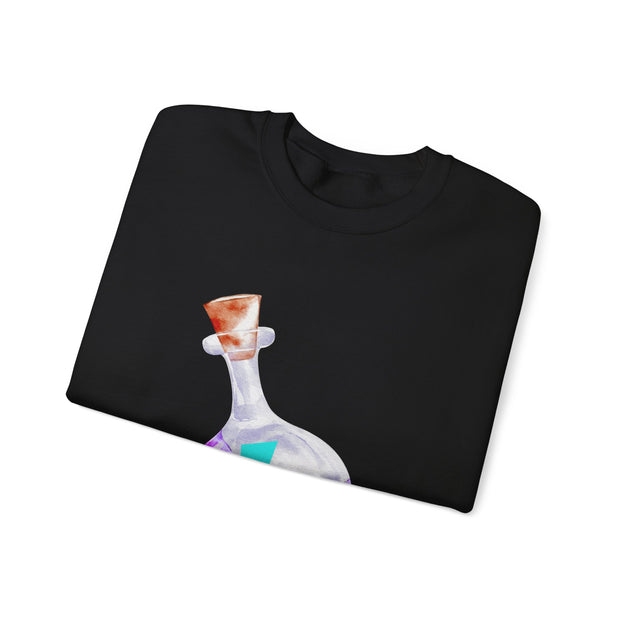 Magical Energy Purple Potion Unisex Crewneck Sweatshirt