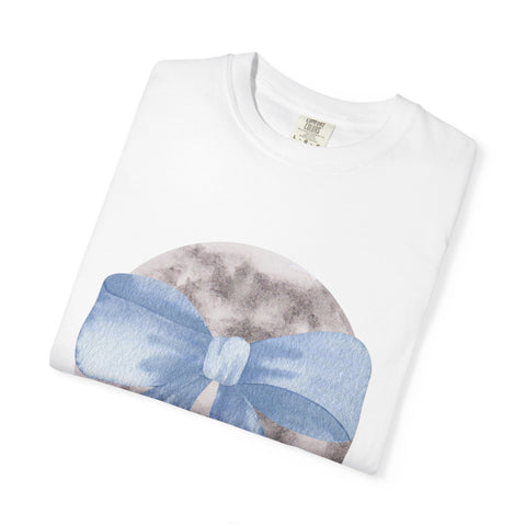 Moon Wrapped In Bow Unisex T-Shirt