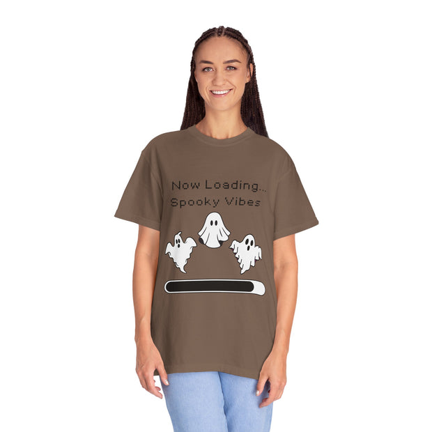 'Now Loading...Spooky Vibes' Unisex T-Shirt