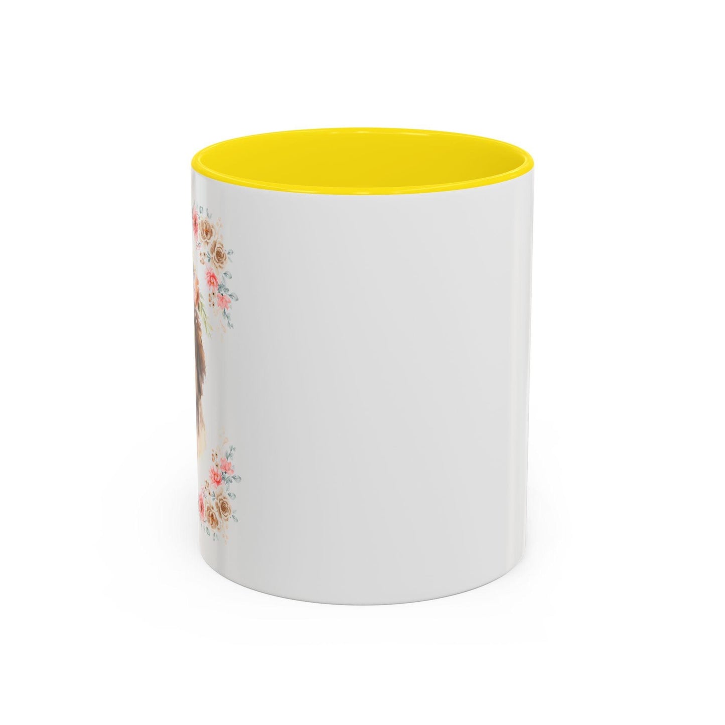 Geeky Goddess Saint Bernard Accent Coffee Mug