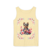 Geeky Goddess Yorkie Unisex Tank Top