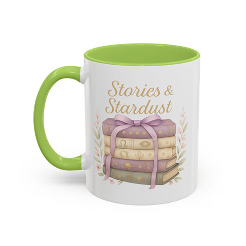 'Stories & Stardust' Accent Coffee Mug