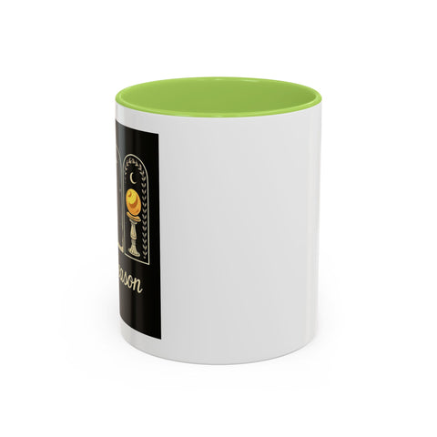 Spooky Season Doberman Accent Coffee Mug