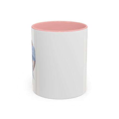 Moon Wrapped In A Bow Accent Coffee Mug