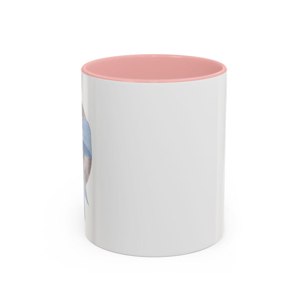 Moon Wrapped In A Bow Accent Coffee Mug