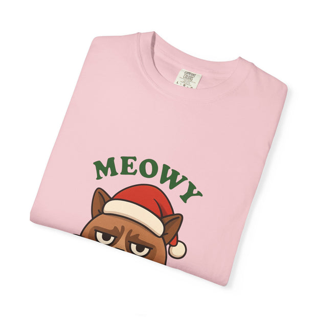 'Meowy Christmas Anyway' Unisex T-Shirt