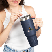 'Espawresso Yourself' Dachshund Insulated Travel Mug, 40oz