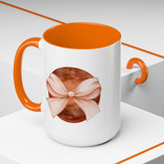 Mars Wrapped In A Bow Accent Coffee Mug
