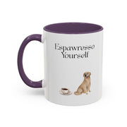 'Espawresso Yourself' Golden Retriever Accent Coffee Mug