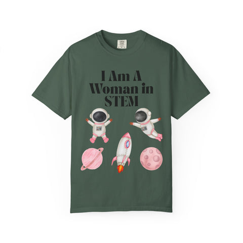 'I Am A Woman In STEM' Astronaut T-Shirt