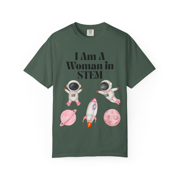 'I Am A Woman In STEM' Astronaut T-Shirt