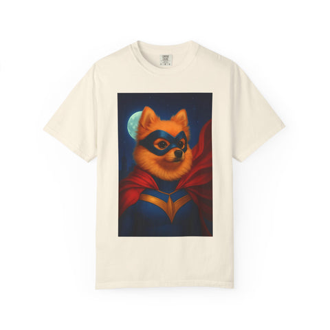 Superhero Pomeranian Unisex T-shirt