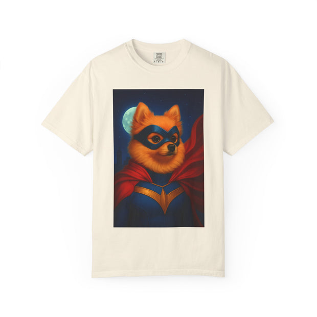 Superhero Pomeranian Unisex T-shirt