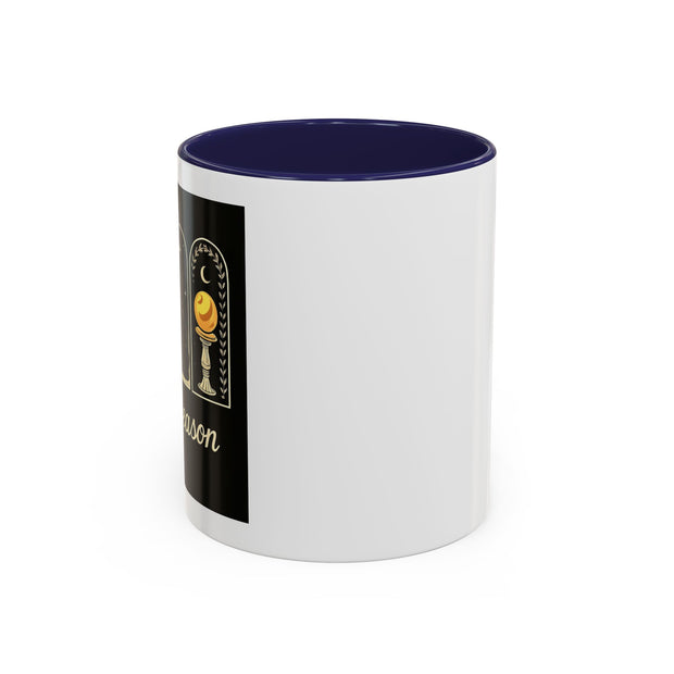 Spooky Season Doberman Accent Coffee Mug