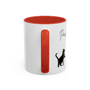 'Paws and Reflect' Cats Accent Coffee Mug