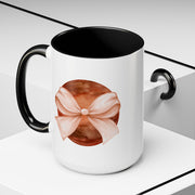 Mars Wrapped In A Bow Accent Coffee Mug