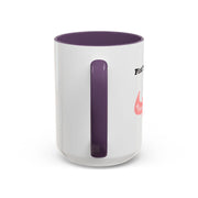 'Plot Twist Energy' Accent Coffee Mug