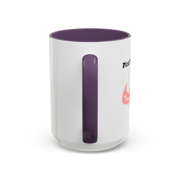 'Plot Twist Energy' Accent Coffee Mug