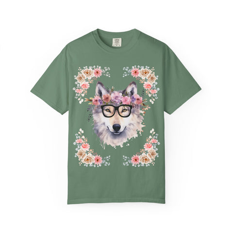 Geeky Goddess Wolf Unisex T-Shirt
