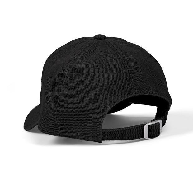 'Cancer' Denim Embroidered Cap