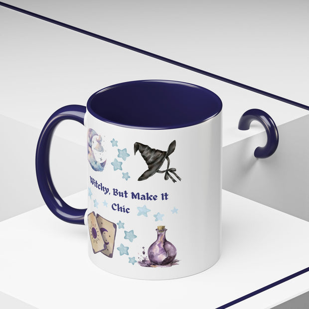 'Witchy, But Make It Cute' Accent Coffee Mug