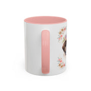 Geeky Goddess Saint Bernard Accent Coffee Mug
