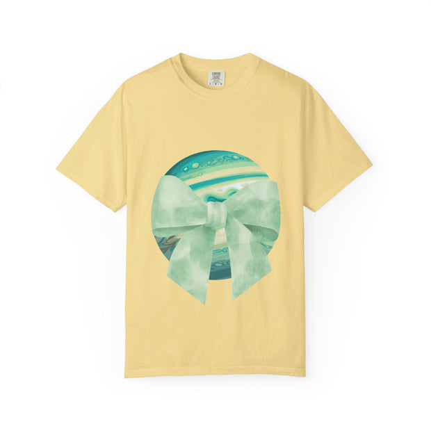 Green Planet Wrapped In A Bow Unisex T-Shirt