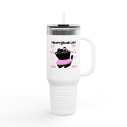 'Meowgical Girl' Insulated Travel Mug, 40oz