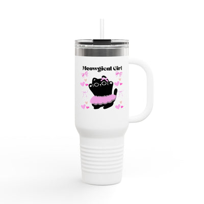 'Meowgical Girl' Insulated Travel Mug, 40oz