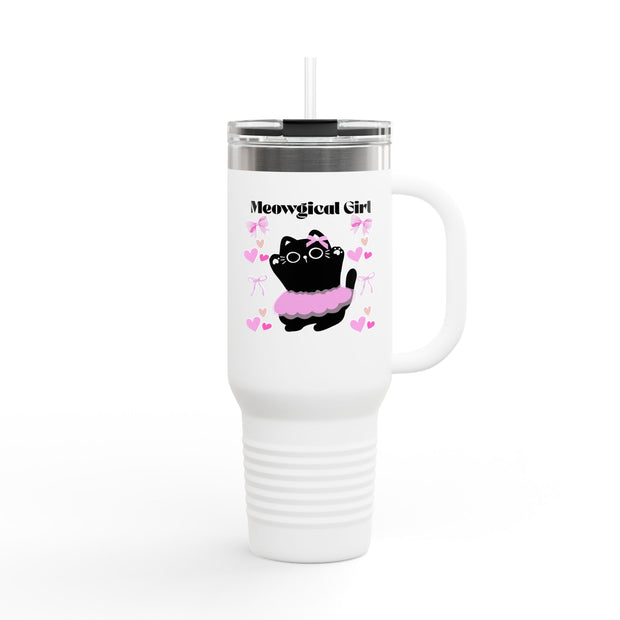 'Meowgical Girl' Insulated Travel Mug, 40oz