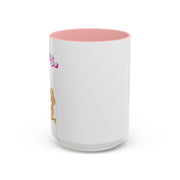 'Aquarius' Zodiac Accent Coffee Mug