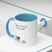'Espawresso Yourself' Pug Accent Coffee Mug