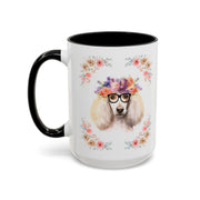 Geeky Goddess French Poodle Accent Coffee Mug