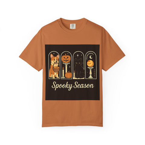 Spooky Season Corgi Unisex T-Shirt