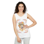Geeky Goddess Golden Retriever Unisex Tank Top