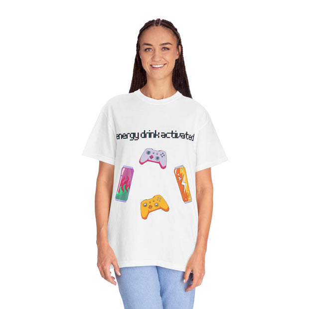 'Energy Drink Activated' Gamer Unisex T-Shirt