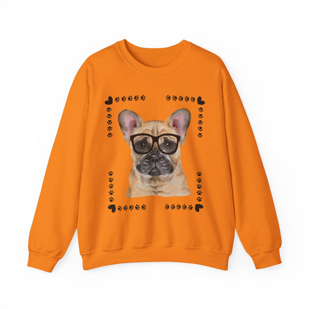 Geeky Good French Bulldog Unisex Sweatshirt
