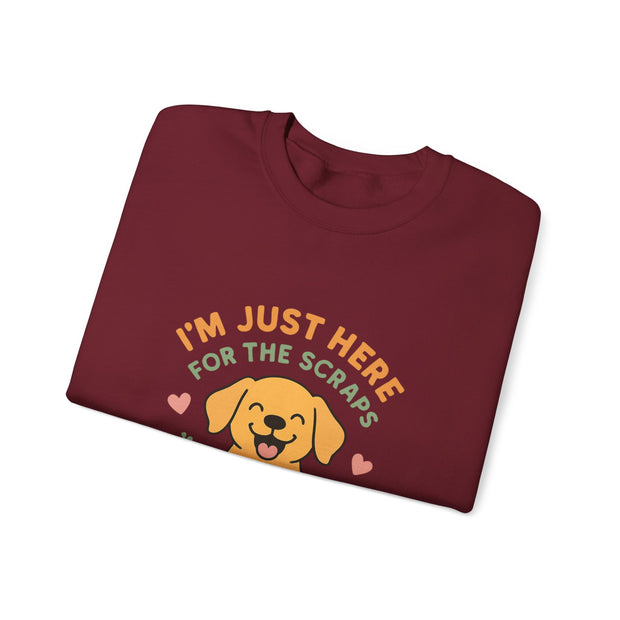 Playful Dog Sweatshirt for Pet Lovers, Unisex Crewneck, Cozy Gift for Dog Owners, Animal Lovers, Cute Pet-Themed Apparel