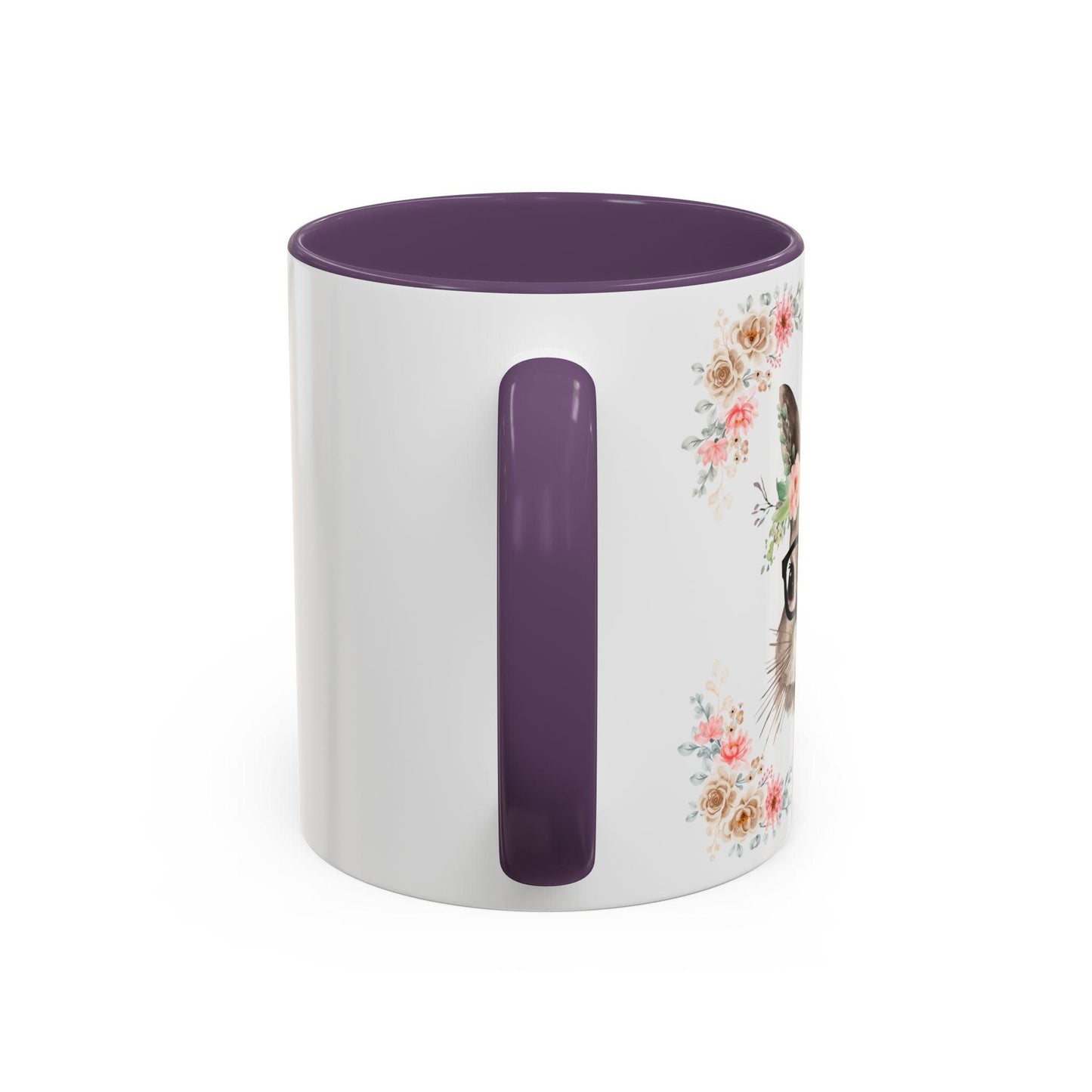 Geeky Goddess Bunny Accent Coffee Mug