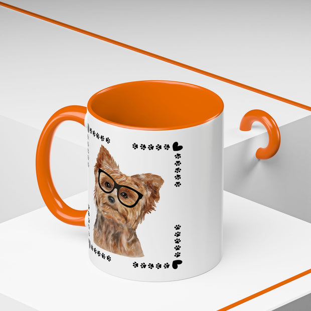 Geeky Good Yorkie Accent Coffee Mug