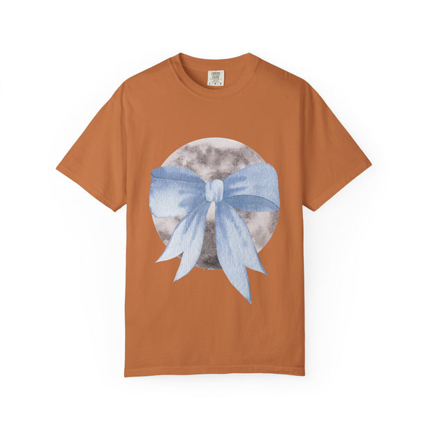 Moon Wrapped In Bow Unisex T-Shirt