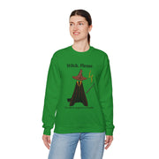 'Witch, Please. Too Much Magical To Handle' Wizard Unisex Crewneck Sweatshirt