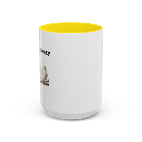 'Plot Twist Energy' Accent Coffee Mug